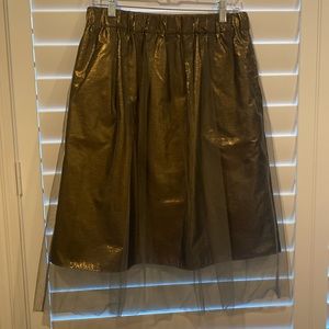 Brunello Cuccinelli toile skirt